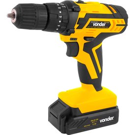 Parafusadeira / Furadeira com Impacto a Bateria, 12 V, PFV 074, Kit com 74 Peças - Vonder Parafusadeira / Furadeira com Impacto a Bateria, 12 V, PFV 074, Kit com 74 Peças - Vonder