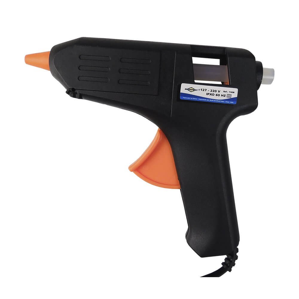 Pistola de Cola Quente 10w Bivolt Brasfort