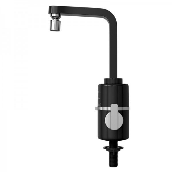 Torneira Multitemperatura Slim 4T Bancada Preta 5500W Hydra