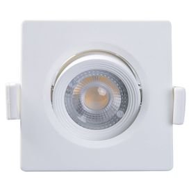 spot embutir quadrado alltop 3w 6500k