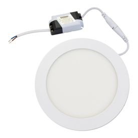 plafon painel led embutir redondo 6w 6500k