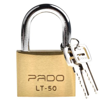 Cadeado em Latão LT-50mm Pado