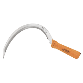 foicinha com dente e cabo de madeira 13cm tramontina