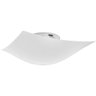 plafon solari quadrado plastico branco 6896