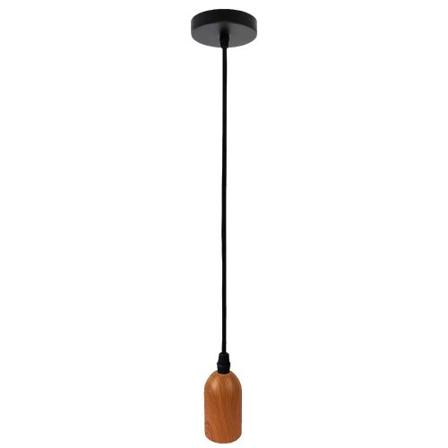 pendente dot metal vintage longo amadeirado