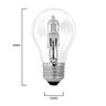 lampada incandescente halogena 110 220 a55 1