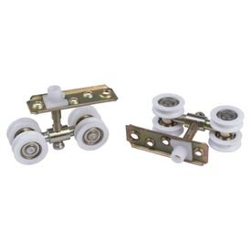 roldana 04 rodas concava com rolamento para porta 28mm 8854