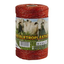 fio eletroplastico laranja 200m zebu 6250