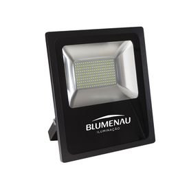 Refletor LED Slim Alumínio 10W Bivolt 6.000K 750Lm