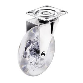 rodizio transparente sem freio soprano