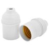 soquete baquelite branco e27 fertak