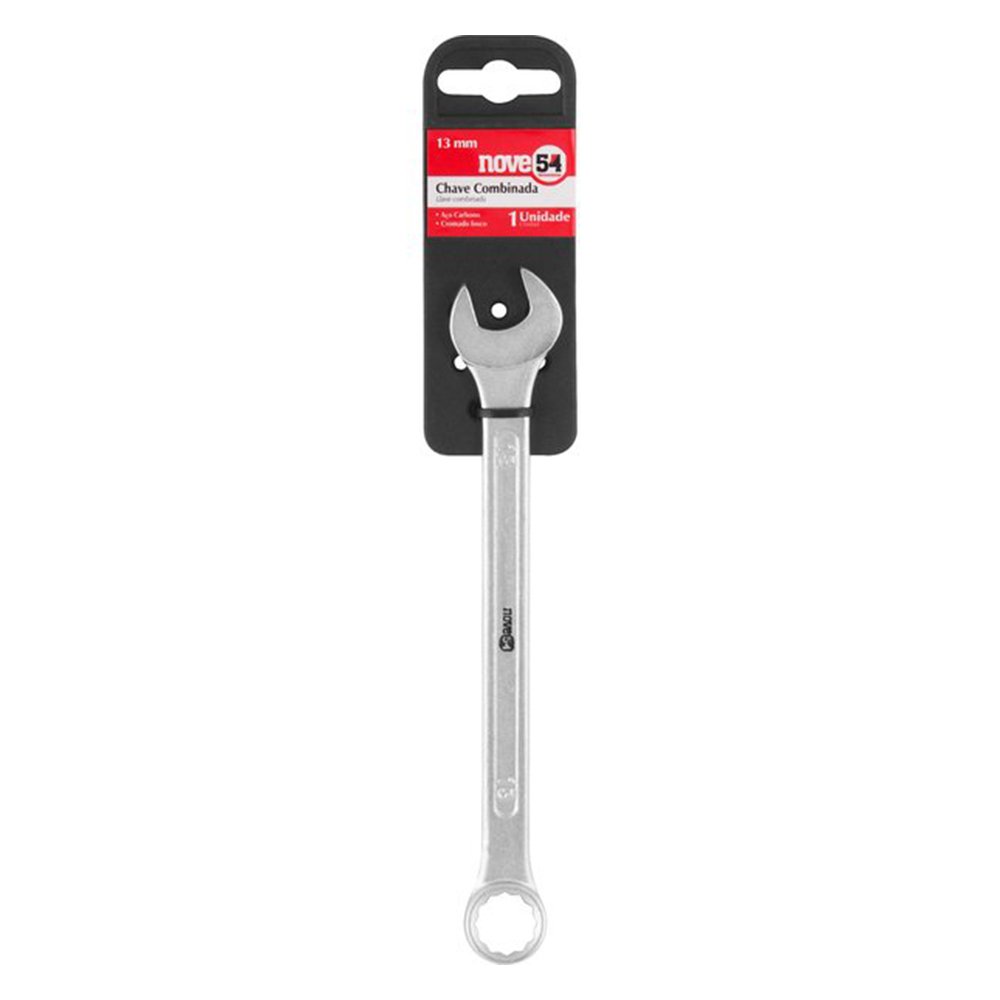 Chave Combinada Fixa/Estrela 13mm Aço Carbono Nove54