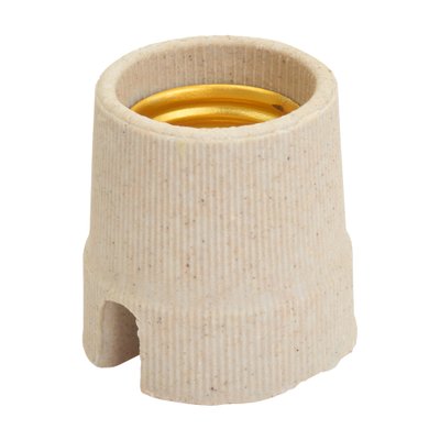 Soquete receptáculo de porcelana TH51 base E-27 Thompson