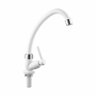 12431 1 torneira de cozinha bancada com bica movel 1 2 tenerife branca com cromado herc
