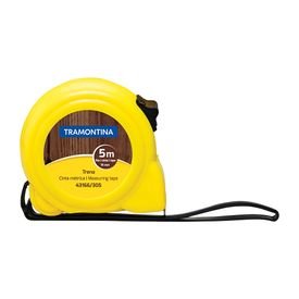 6431 1 trena com fita de aco 5 metros tramontina