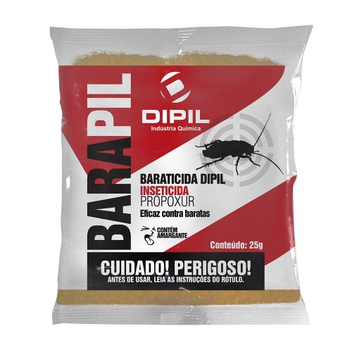Barapil Baraticida Granulado Caixa Display Com 60 Pacotes de 25g Dipil