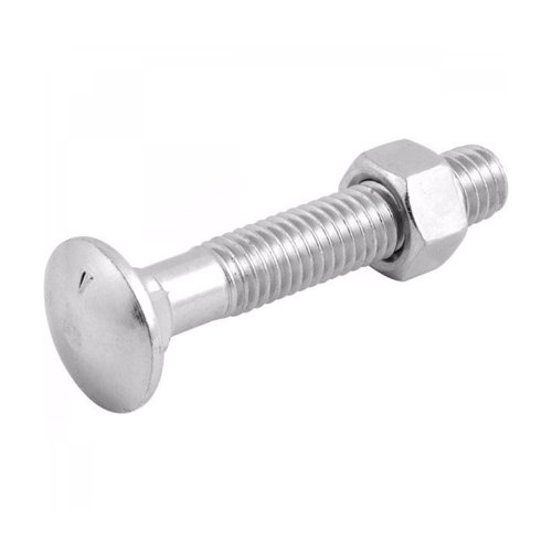 Parafuso Frances Zincado com Porca 5/16 x 2.1/2" Caixa com 200 Peças Ciser