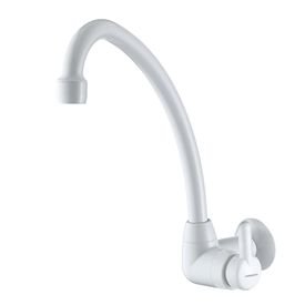 10514 1 torneira de cozinha de parede branca f31 1168 lorenzetti