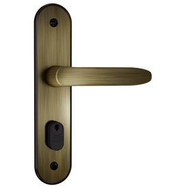 Fechadura Externa Ipanema Reta Preta ESP27 (40x53 PY43) Soprano