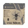 10597 4 ventilador de parede 50 cm com 6 pas e chave bivolt steel ventisol