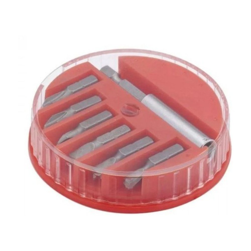 Jogo de Bits Com Adaptador Magnético 7 Peças Fertak