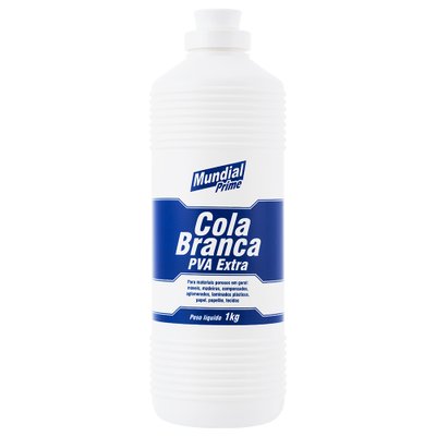Cola Branca Extra Forte 1 kg Mundial Prime