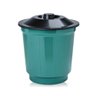 11553 lixeira cesto fechado com tampa 20 litros arqplast