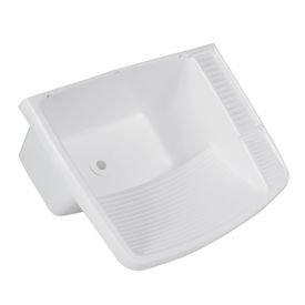 804 tanque plastico branco pequeno de 15 litros com valvula metasul