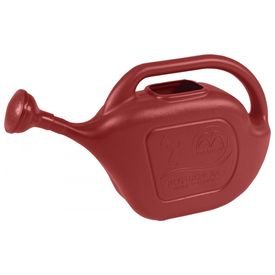 regador plastico vermelho de 05 10 litros metasul