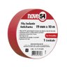 3457 fita isolante antichama 19mm x 10m vermelha nove54
