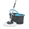 13986 conjunto mop rotatorio slim 13 litros com cesto plastico e 1 refil nobre