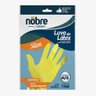 13996 luva de borracha latex antiderrapante g 9 amarela slim nobre