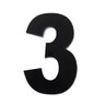 14055 1 numero residencial em aluminio preto n 3 185mm numeral