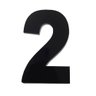 14054 1 numero residencial em aluminio preto n 2 185mm numeral