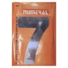 numero residencial em aluminio espelhado n 7 125mm numeral