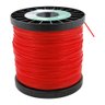 fio de nylon para aparador de grama vermelho 2 0kg ekilon
