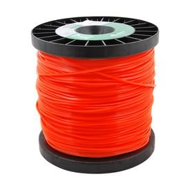 Fio de Nylon para Aparador de Grama Laranja Quadrado 3,0mm Fio de Nylon para Aparador de Grama Laranja Quadrado 3,0mm