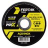14126 disco de corte inox aco max 4 1 2 x 1 0 x 22mm fertak