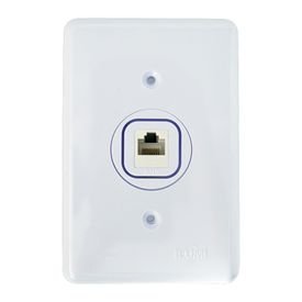 13632 conjunto tomada de rede rj45 8 fios stylus ilumi