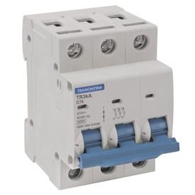 14393 1 disjuntor tripolar din 3p 70a branco tr3ka com curva c tramontina