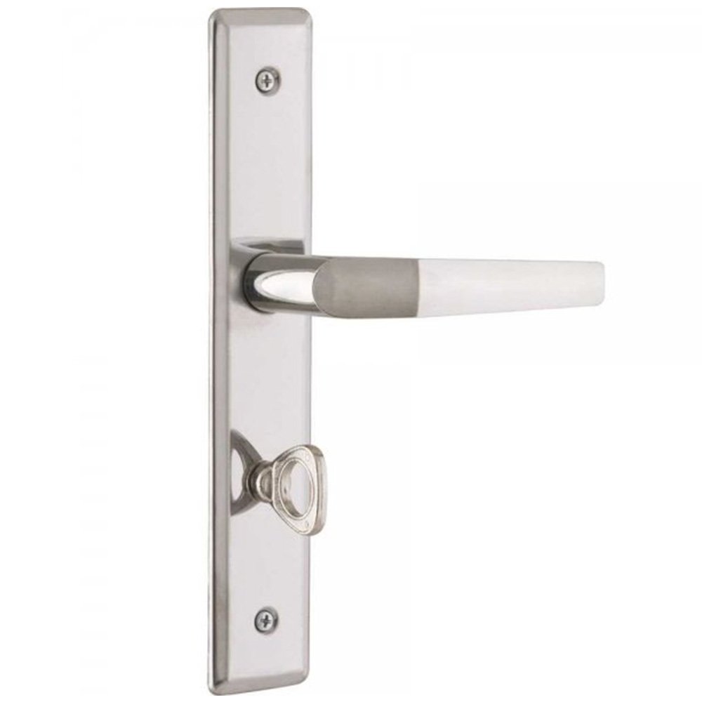 Fechadura para Banheiro Popline Reta Cromada ESP26 (40x53) Soprano