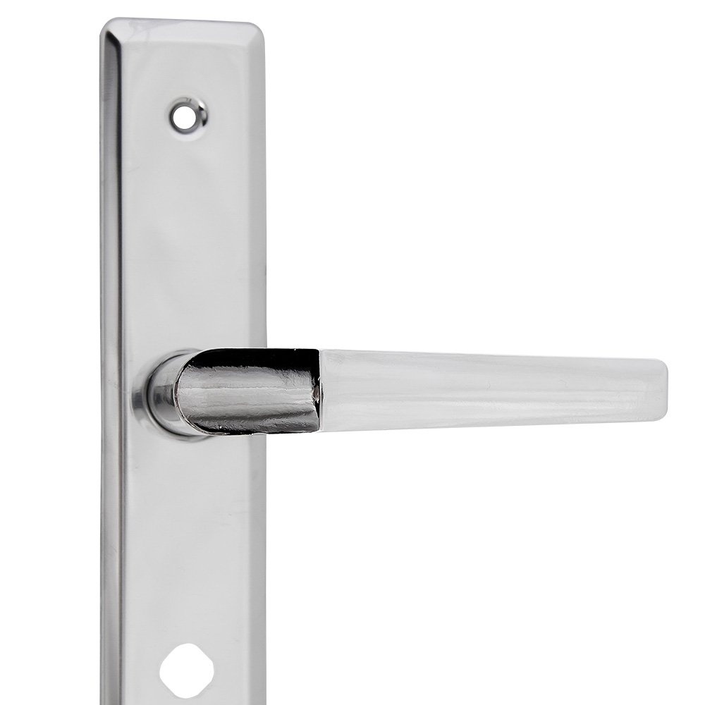 Fechadura para Banheiro Popline Reta Cromada ESP26 (40x53) Soprano