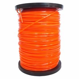 15072 1 fio de nylon para aparador de grama laranja quadrado 2 70mm 2 0kg 279m vulcan