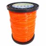 15072 fio de nylon para aparador de grama laranja quadrado 2 70mm 2 0kg 279m vulcan