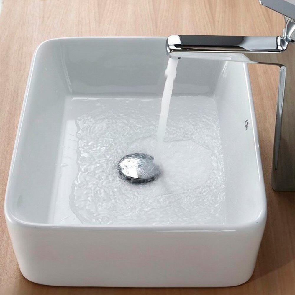 Válvula Click para Lavatório 7/8'' em Inox com Tampa Grande FLVX Hidro