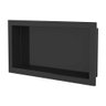 15503 1 nicho para embutir na parede 30 x 60cm preto vulcano matte metasul