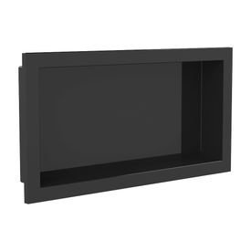 15503 4 nicho para embutir na parede 30 x 60cm preto vulcano matte metasul