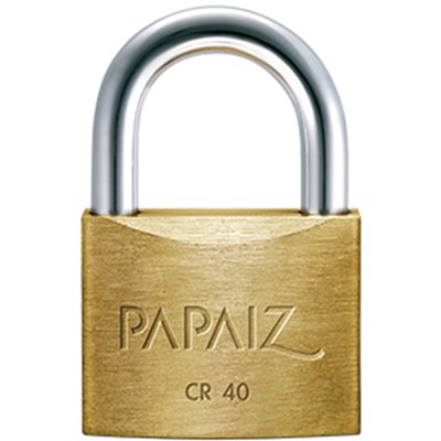 Cadeado de Latão Maciço Standard CR40 40 mm Papaiz