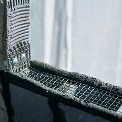 15637 2 tela de amarracao para alvenaria malha 15 x 15mm fio 1 24mm 10 5 x 50cm com 100 unidades telas mm