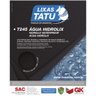 1 lixa d agua hidrolix t245 225 x 275mm pacote com 50 folhas lixas tatu